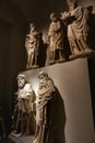 Exhibits of the Duomo Museum in Milan.