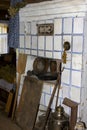 Exhibits and furnishings in the outbuilding of the kitchen in the Museum A.P. Chekhov in t