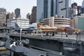 Exhibits at the Intrepid Sea, Air Space Museum in New York City