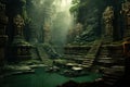 Exhilarating Discovering lost city. Generate Ai