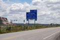 Exit 359 and Arizona Welcome Center sign