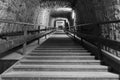 Exit corridor from salt mine