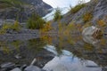 Exit Glacier in Kenai Fjords National Park, Alaska, USA Royalty Free Stock Photo