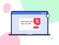 Exit intent popup - digital marketing online strategies with intuitive design, lead capture forms and advanced triggers