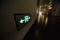 Exit sign