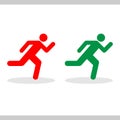 The exit sign icon Vector EPS10, Great for any use.