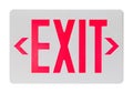 Exit Sign Royalty Free Stock Photo