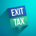 Exit Tax graphic