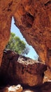 The Exit From Tunnel Creek the Kimberleys Western Australia Royalty Free Stock Photo
