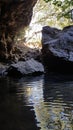 The Exit From Tunnel Creek the Kimberleys Western Australia Royalty Free Stock Photo