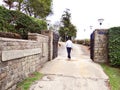 Exit of the World War Cemetery, Kohima, Nagaland, North-East India