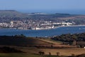 Exmouth bathed in sunshine Royalty Free Stock Photo