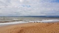 Exmouth Beach on the Coast of Devon , Uk Royalty Free Stock Photo