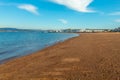 Exmouth Beach at low tide in the morning Royalty Free Stock Photo