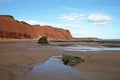 Exmouth cliffs and beach