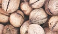 Exocarp-peeled coconuts in the bucket close up Royalty Free Stock Photo