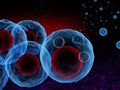 Exosomes Royalty Free Stock Photo