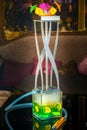 Exotic arabic hookah Royalty Free Stock Photo