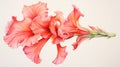 Exotic Beauty: Detailed Watercolor Painting AI Generated