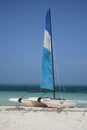 Exotic caribbean beach white sand beautiful sea relax time Cuba