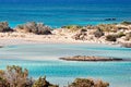 The exotic Elafonissos in Crete, Greece Royalty Free Stock Photo