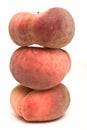 Exotic Flat peach Royalty Free Stock Photo
