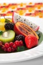 Exotic Fruit Dish Royalty Free Stock Photo