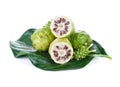 Exotic Fruit - Noni fruit Royalty Free Stock Photo