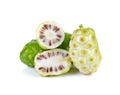 Exotic Fruit, Noni fruits Royalty Free Stock Photo