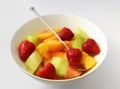 Heathly exotic fruit salad