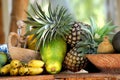 Exotic fruit from Zanzibar Royalty Free Stock Photo