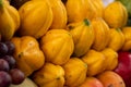 Exotic fruits display