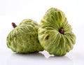 Exotic Green Fruits: A Closer Look Royalty Free Stock Photo