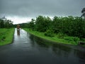 Exotic Highway Scene Royalty Free Stock Photo