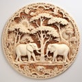 Exotic Landscape Carving: Commission For Scarlett Hooft Graafland