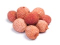 Exotic lychee fruit