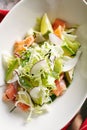 Exotic Salad with Smoked Salmon