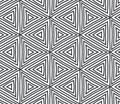 Exotic seamless pattern. Black symmetrical