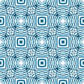 Exotic seamless pattern. Blue unusual