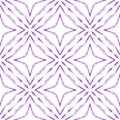 Exotic seamless pattern. Purple fantastic boho