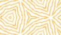 Exotic seamless pattern. Yellow symmetrical