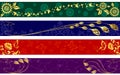 Exotic summertime banners