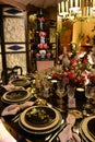 Exotic Table Decoration, Dinner Party, Asian Style