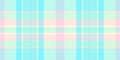 Exotic tartan texture vector, creative check fabric plaid. Many seamless pattern background textile in light yellow and cyan
