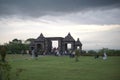 The exotic tourism to the Ratu Boko Palace