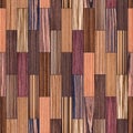 Exotic Wood Various Pattern Royalty Free Stock Photo