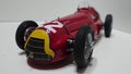 Exoto 1/18 model car - Alfa Romeo 159 MM Alfetta F1racing car Royalty Free Stock Photo