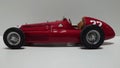 Exoto 1/18 model car - Alfa Romeo 159 MM Alfetta F1racing car Royalty Free Stock Photo