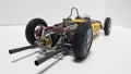 Exoto 1/18 scale model car - Ferrari 156 Sharknose racing vehicle, italian legendary racer Royalty Free Stock Photo