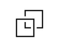 Expand to full screen fullscreen line art vector icon for apps and websites